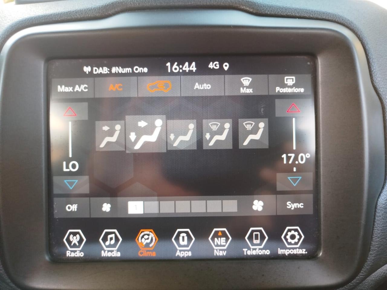 RENEGADE LIMITED 150cv AUTOMATICA *PREZZO VERO* UNIPRO' KM CERTI- GARANZIA 12M