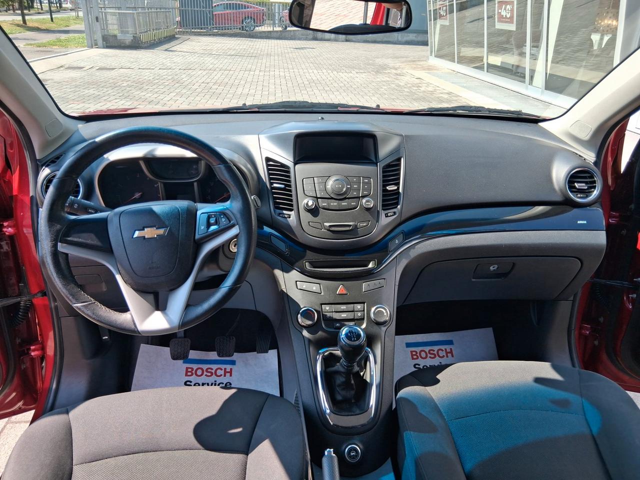Chevrolet Orlando 1.8 LT Benz/Gpl >> 7 POSTI + UNICO PROPRIETARIO !!