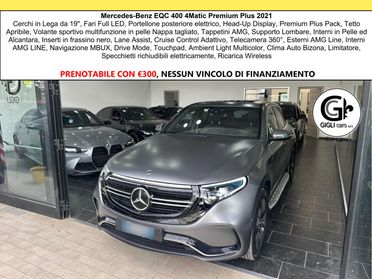 Mercedes EQC - N293 400 4Matic Premium Plus AMG Cam360° Tetto Led NAVI