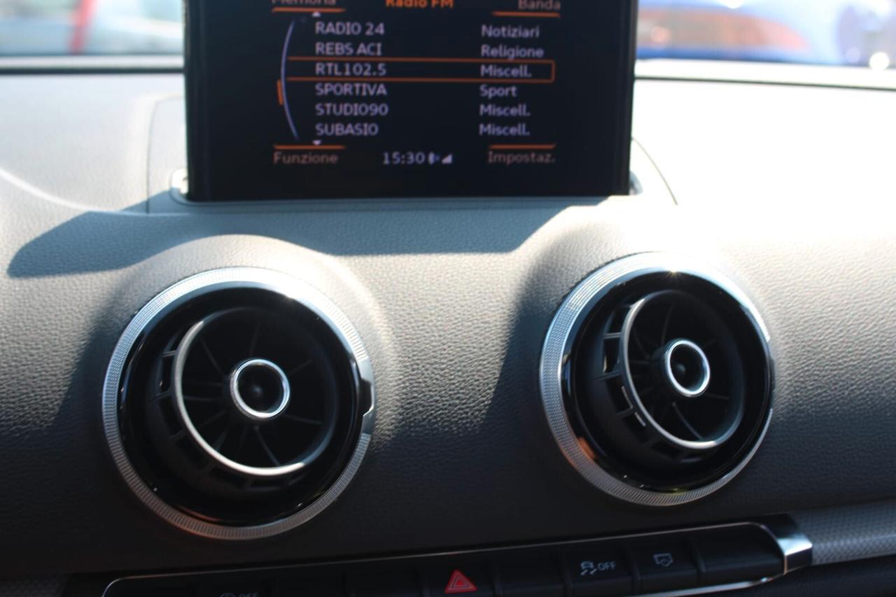 Audi A3 1.4 TFSI Tua A SOLI 170€ al mese Anticipo Zero