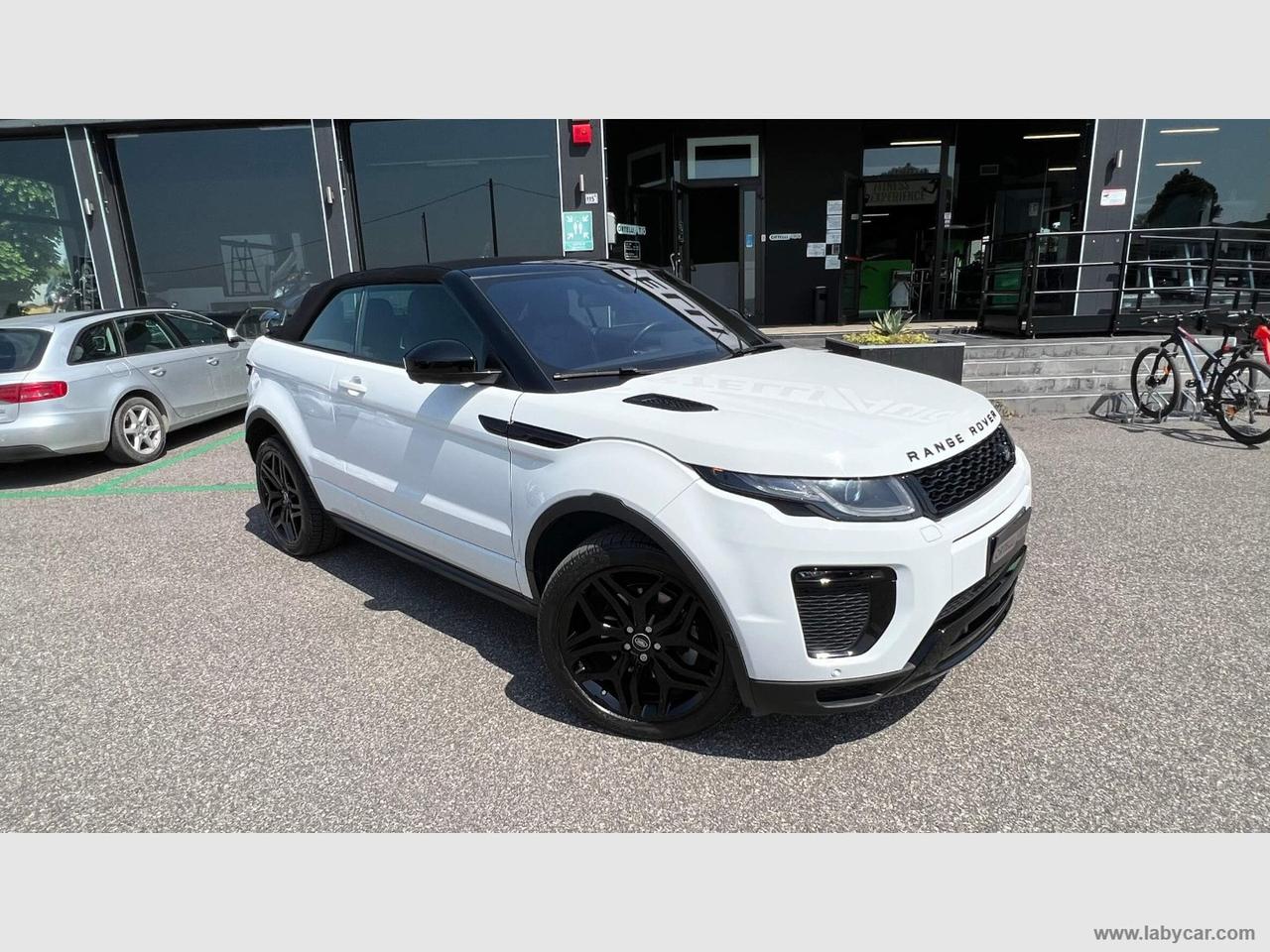 LAND ROVER RR Evoque 2.0 Si4 240CV Conv. HSE Dyn. TAGLIANDATA LAND ROVER