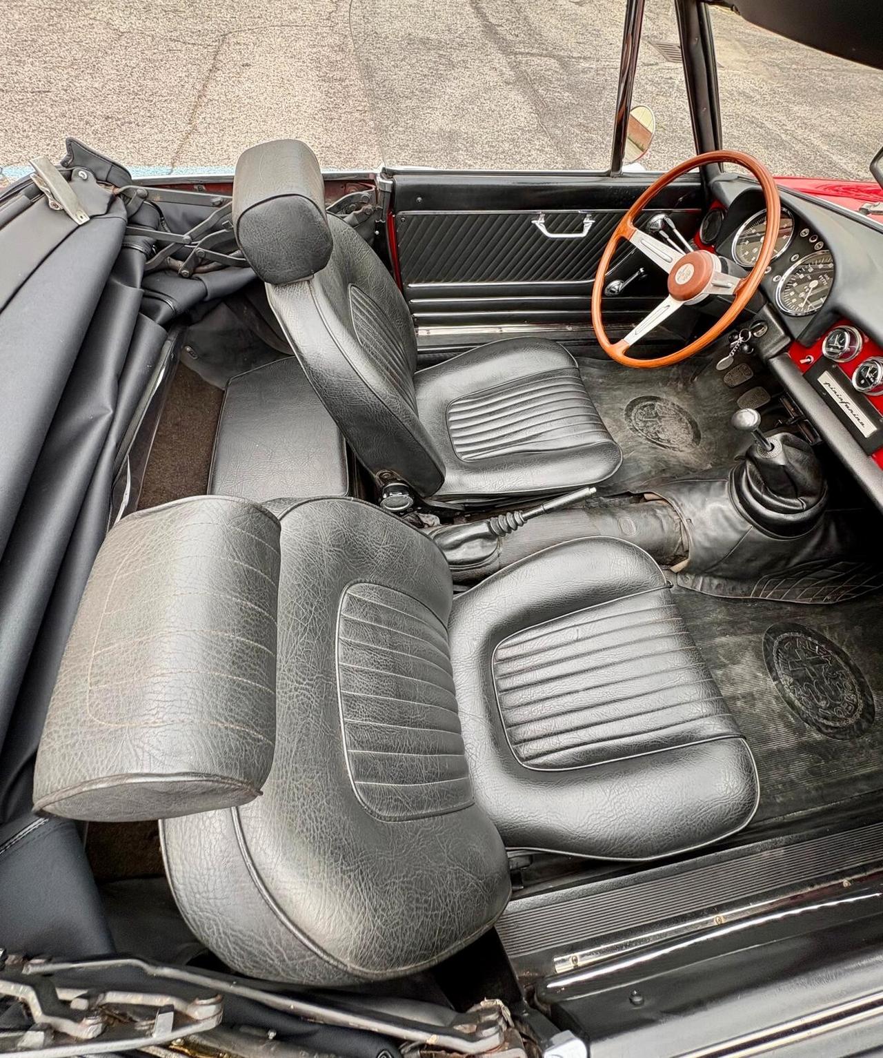 ALFA ROMEO SPIDER JUNIOR 1300 CODA TRONCA