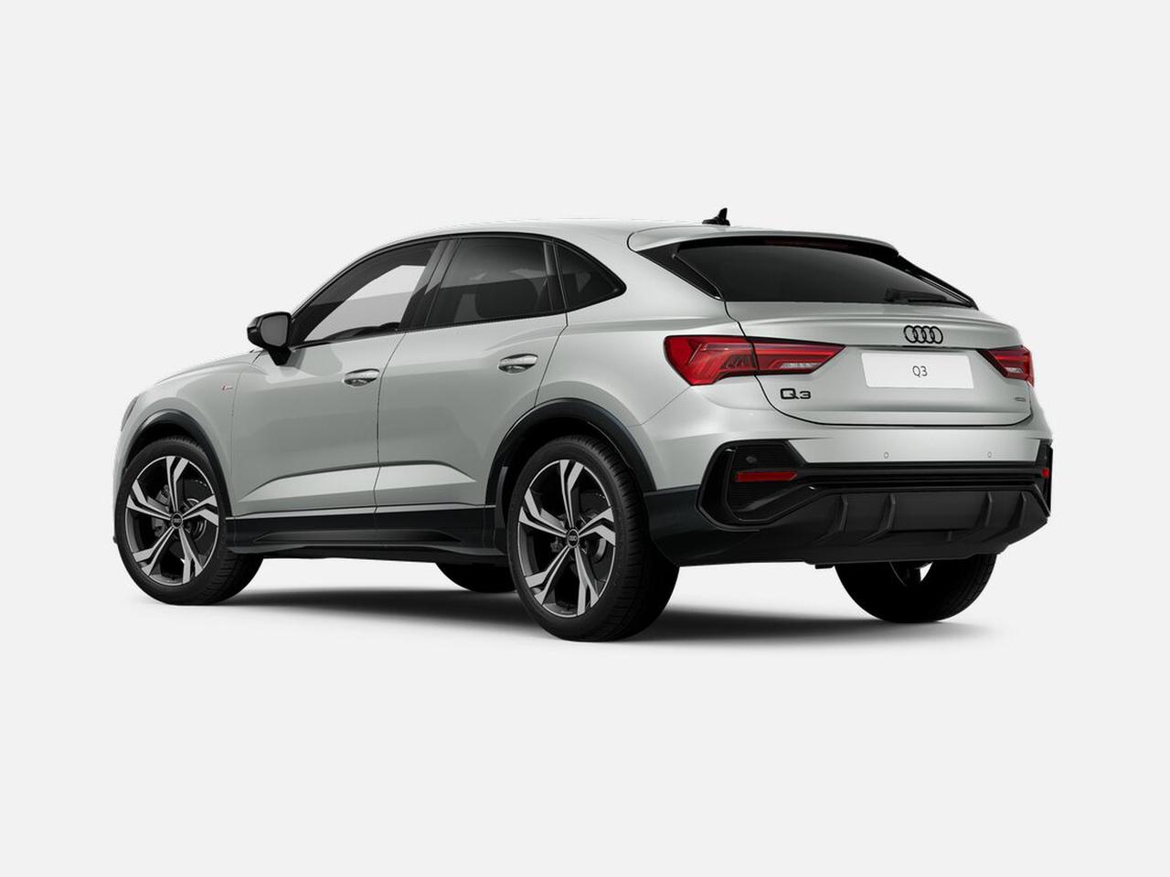 Audi Q3 sportback 45 1.4 tfsi e identity black s-tronic