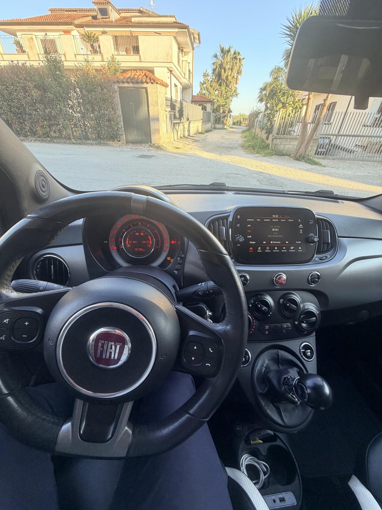 FIAT 500 1.2 "S" DEL 08/2018 KM75.000