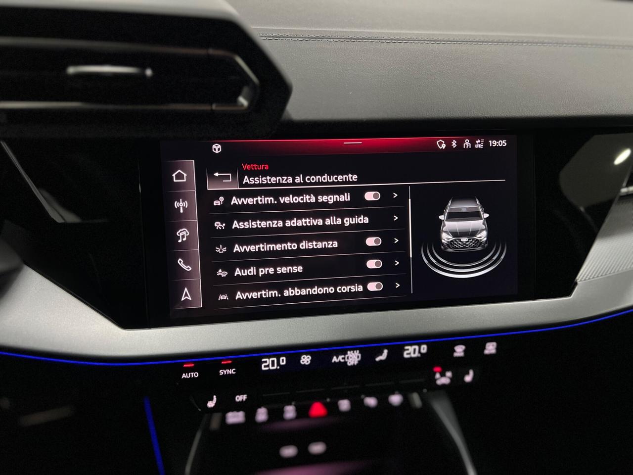 Audi A3 SPB 35 2.0 TDI STronic SLine Edition 150 cv