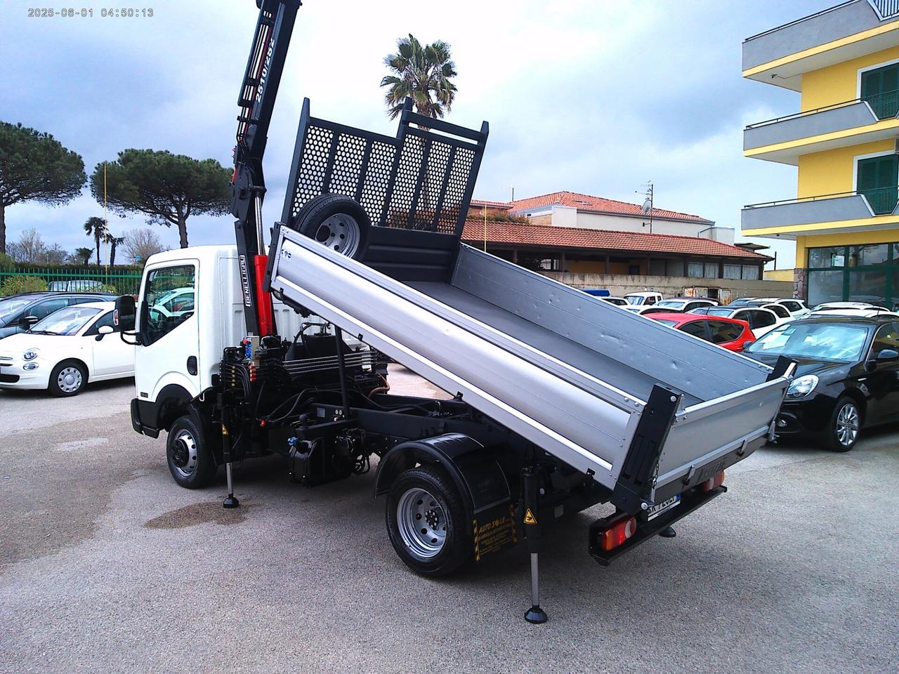 Nissan Cabstar NT 400 3000 E6 GRU AG 2510 2+2 JIB RIBALTABILE 92K