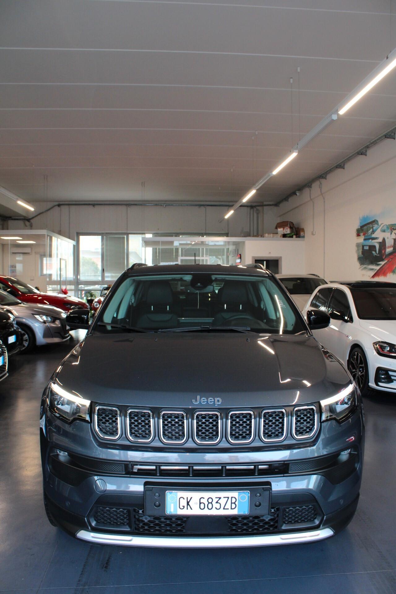 Jeep Compass 1.3 Turbo T4 190 CV PHEV AT6 4xe Limited