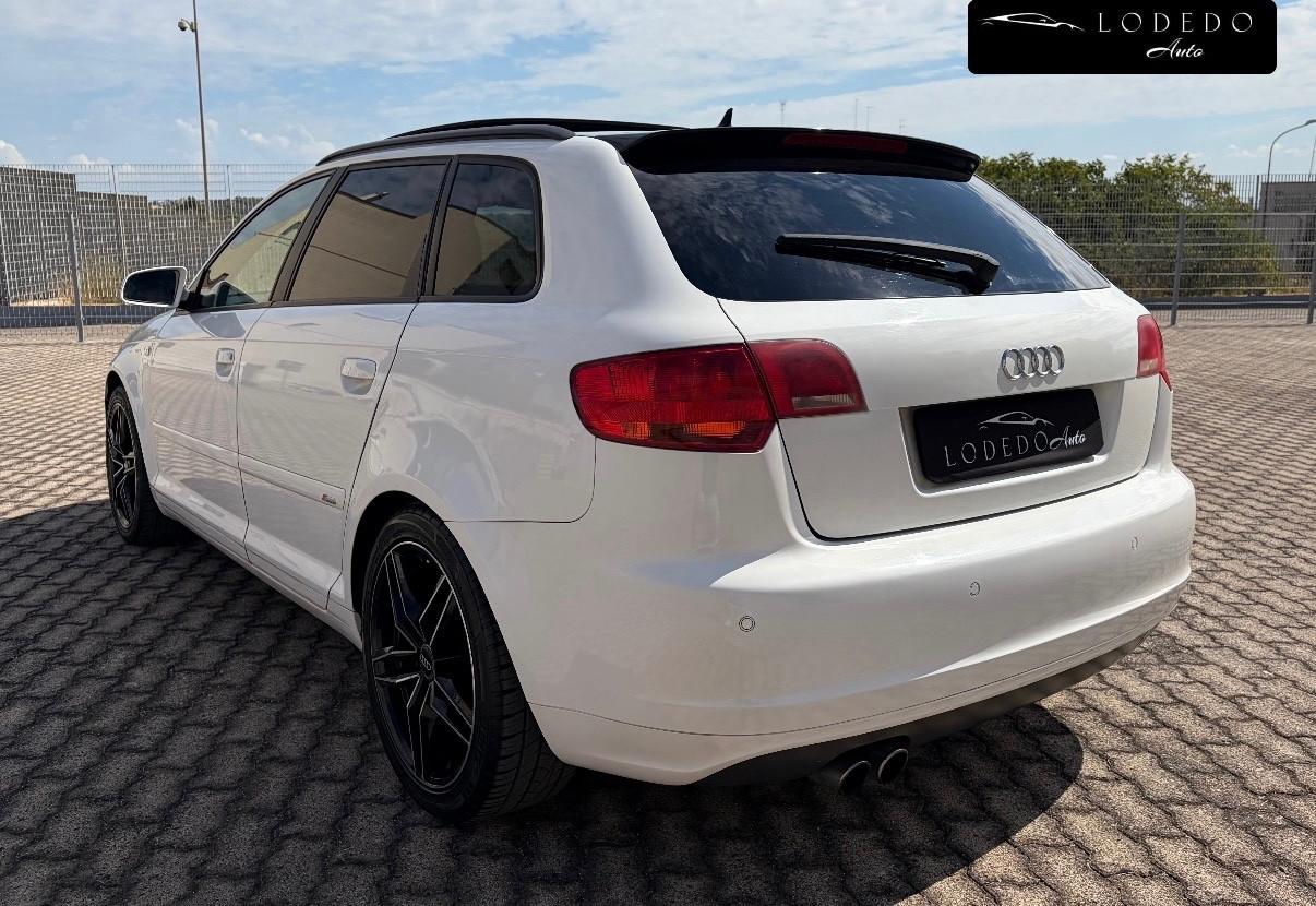Audi A3 SPB 2.0 TDI 170 CV quattro S-Line Tetto Apribile
