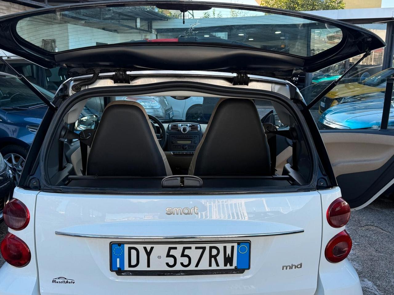 SMART FORTWO 2009 1000 52 kW MHD COUPE PASSION TETTO