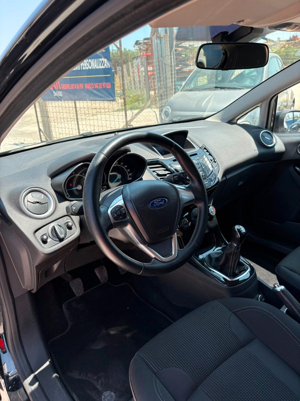 Ford Fiesta 1.5 TDCi 75CV 5 porte Black & White Edition
