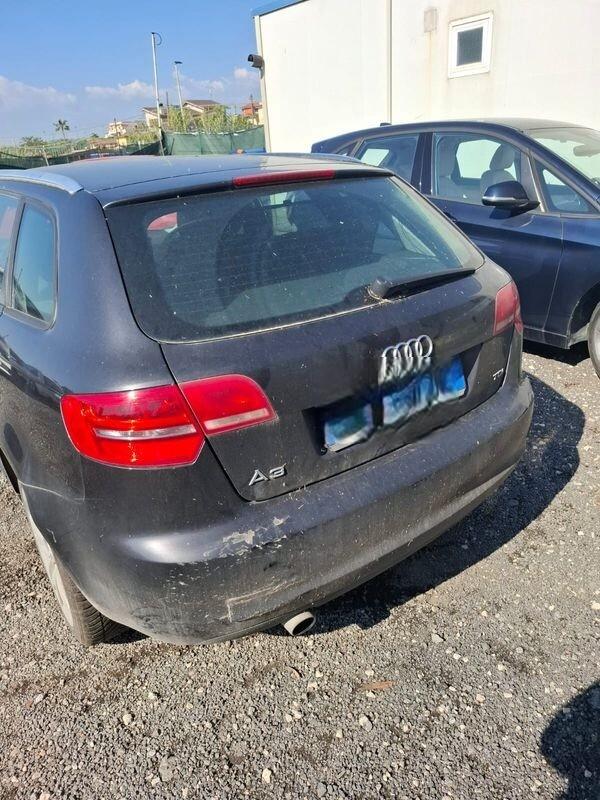 AUDI A3 SPORTBACK SINISTRATA MARCIANTE