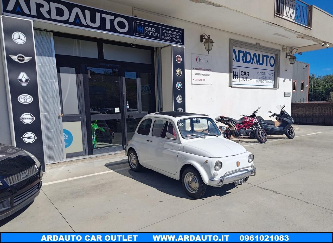 Fiat 500 L d epoca iscritta ASI restaurata