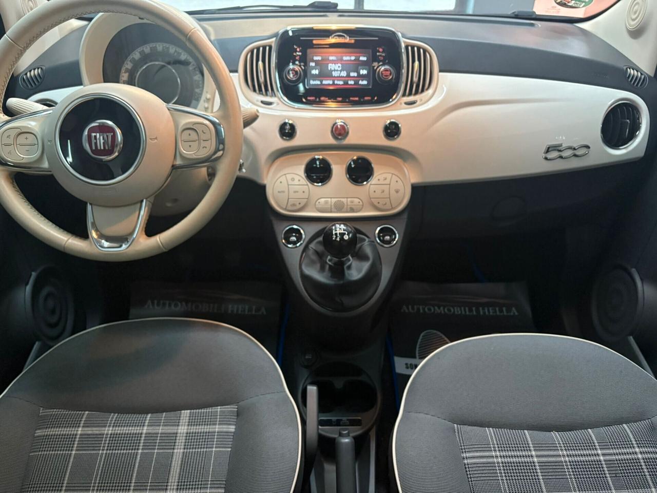 Fiat 500 1.2 Lounge(Tetto Panoramico e clima automatico)