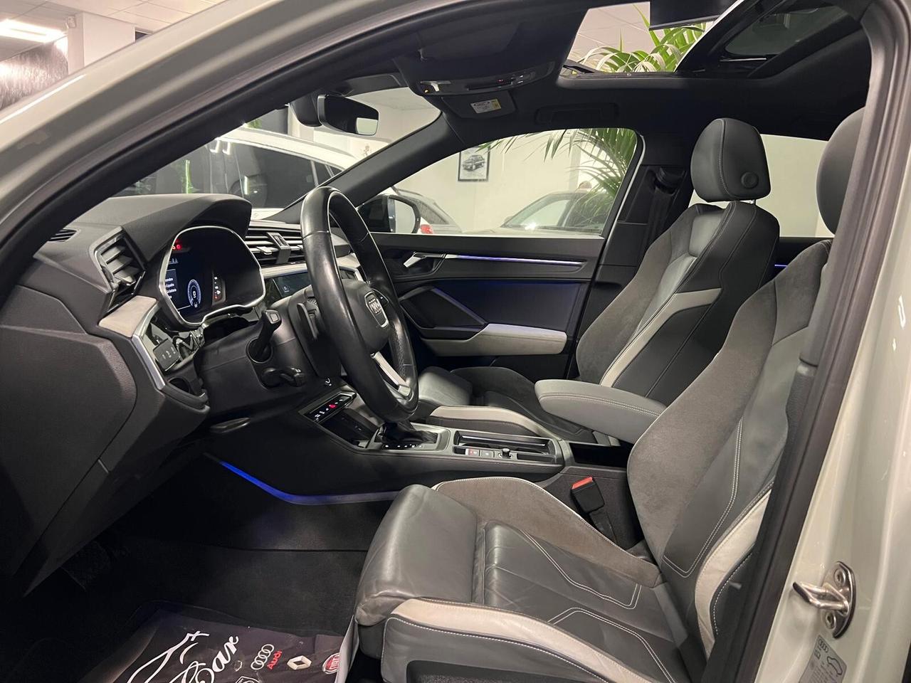 AUDI Q3 45 SPORTBACK 1.4 TFSI E S-LINE 150CV TETTO PELLE NAVI ANNO 2021