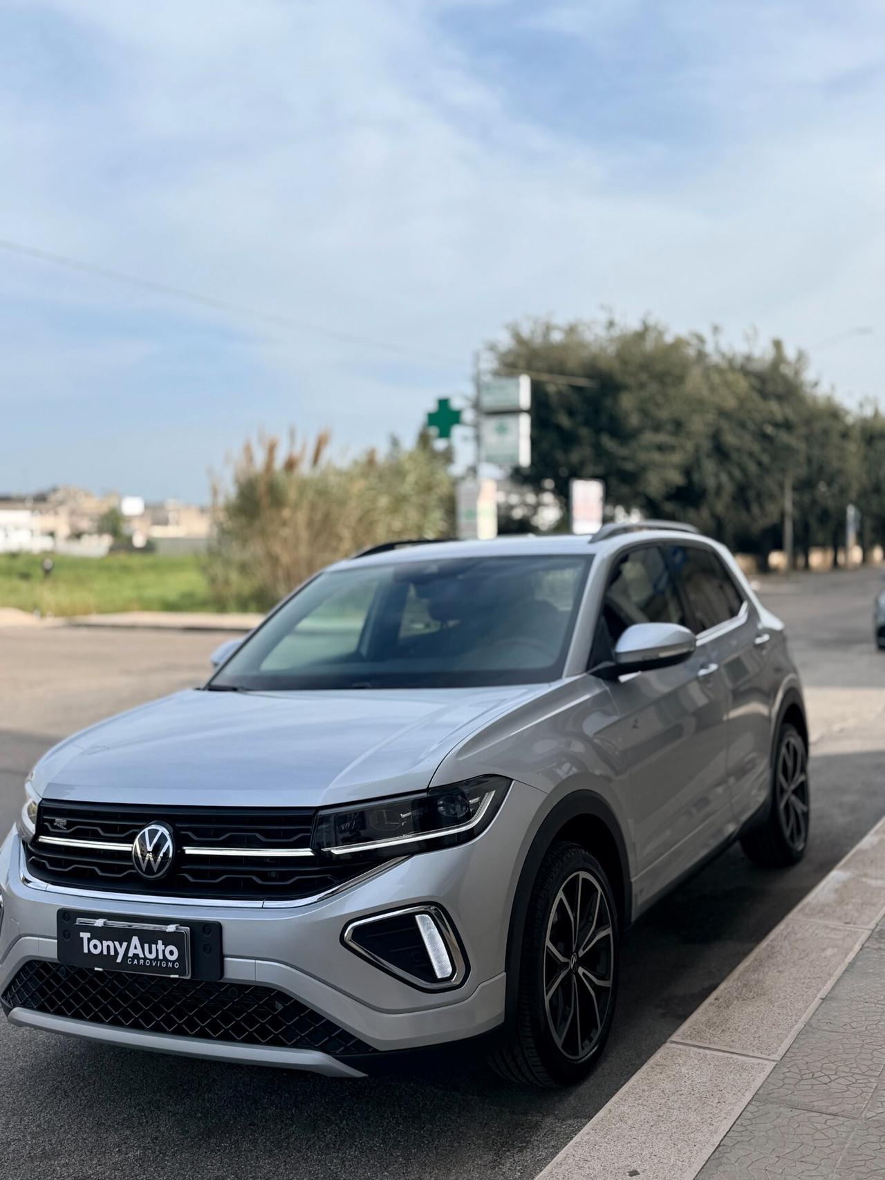Volkswagen T-Cross 1.0 tsi R-Line edition Plus 115cv TELECAMERA,NAVI,APPLE CARPLAY,VIRTUAL COCKPIT, GARANZIA UFFICIALE