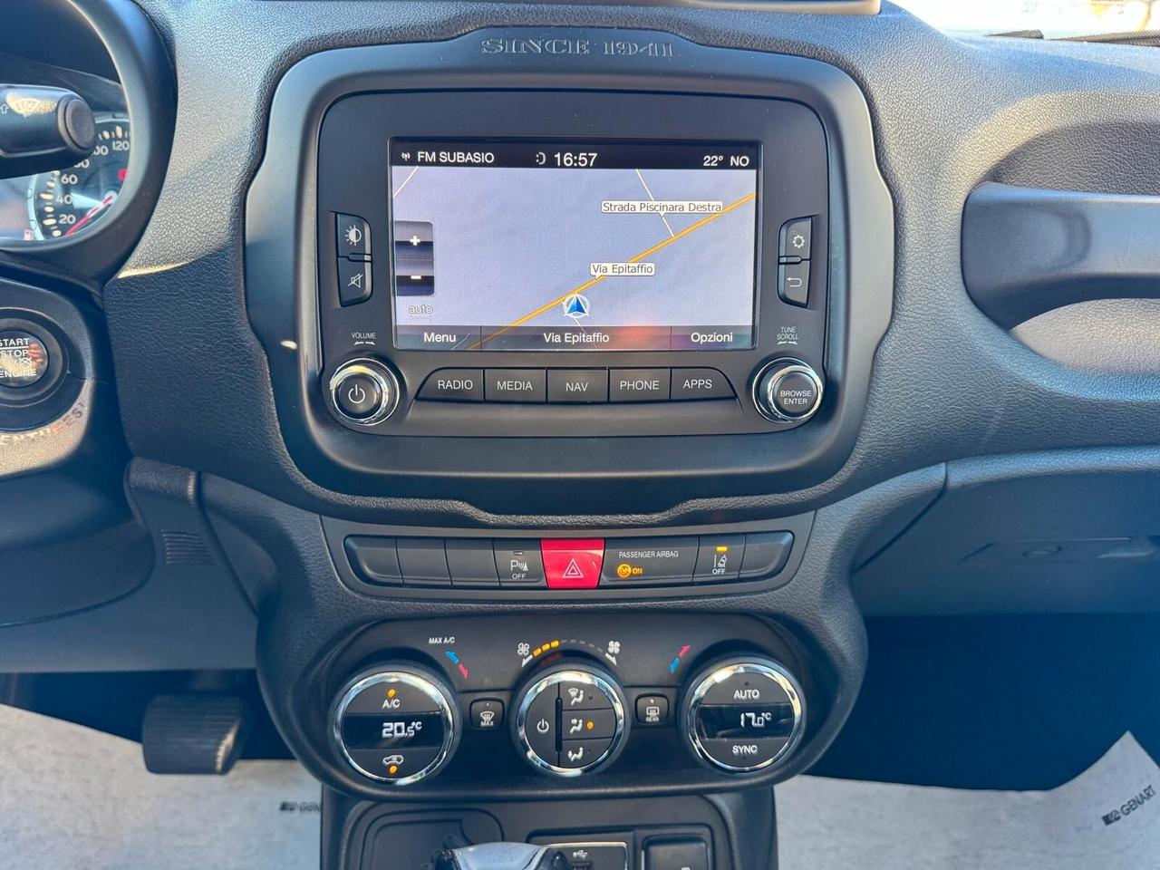 Jeep Renegade 1.6 MJT 120CV DDCT AUTOM LIMITED 2017
