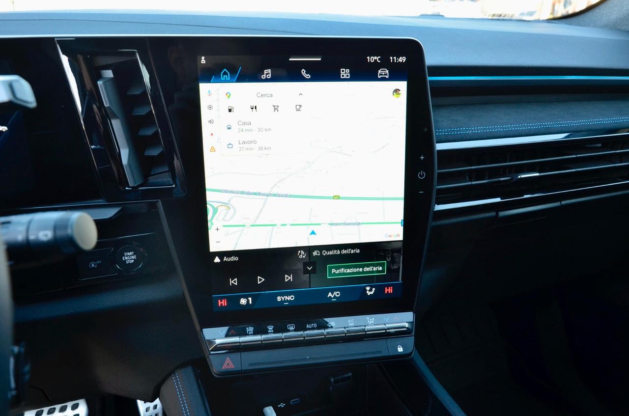 RENAULT AUSTRAL 1.3 MHEV TECHNO ESPRIT ALPINE 160cv AUTO, GARANZIA UFF RENAULT, UNICOPROPRIETARIO, UFF ITALIANA, FARI FULL LED, RETROCAMERA, PERMUTE