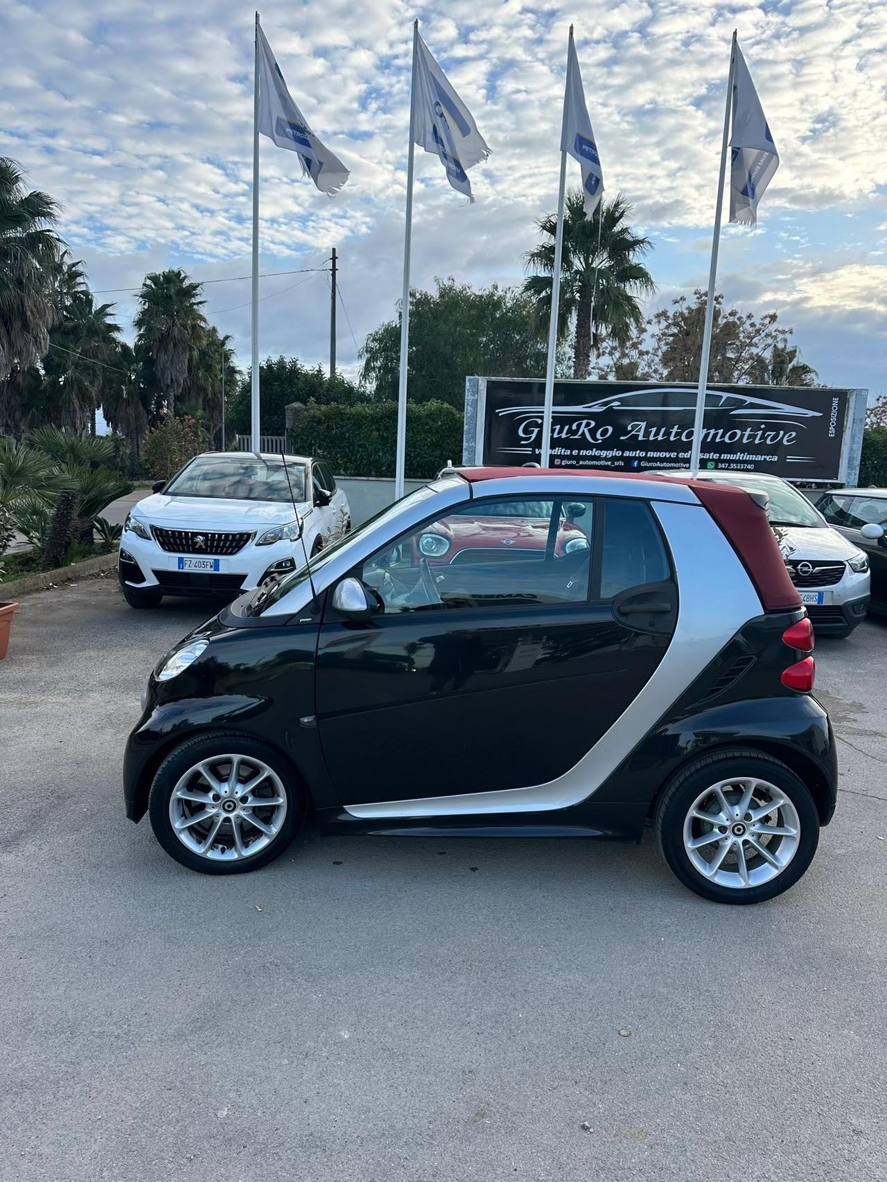 Smart ForTwo 1000 52 kW MHD cabrio passion