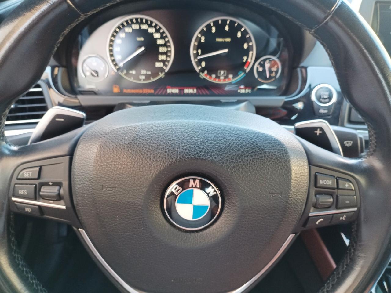 Bmw 640i Cabrio Futura Head Up display Interni in pelle FULL
