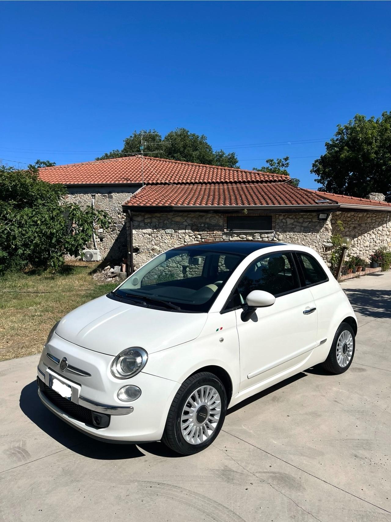 Fiat 500 1.3 MTJ 75CV LOUNGE EURO4 NEOPATENTAT POCHI KM