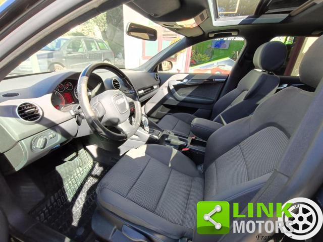 AUDI A3 Sportback 2.0 S-LINE S Tronic 170cv TETTO