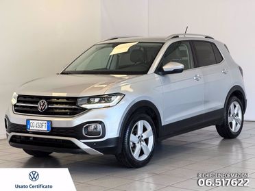 VOLKSWAGEN T-cross 1.0 tsi advanced 110cv del 2021