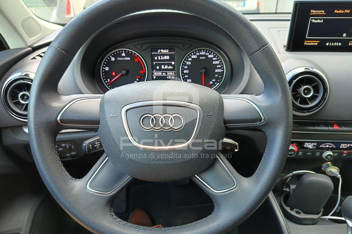 AUDI A3 SPB 2.0 TDI 150 CV clean diesel S tronic Ambition