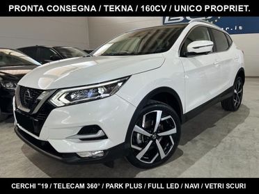 NISSAN Qashqai 1.3 DIG-T 160 CV Tekna+ /Tetto Pano/Led/Telec 360