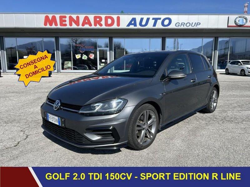 Volkswagen Golf 2.0 TDI 5p. Sport Edition R-Line R LINE 150CV 1 PROPRIETARIO