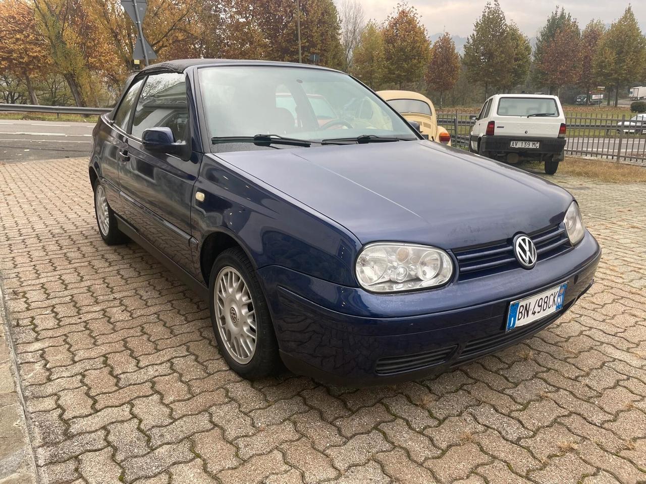 Volkswagen Golf Cabriolet 1.6 cat 3 porte