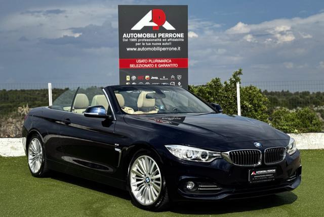 BMW 420 d Cabrio Luxury (Pelle/Led/Retro/Navi/Auto)