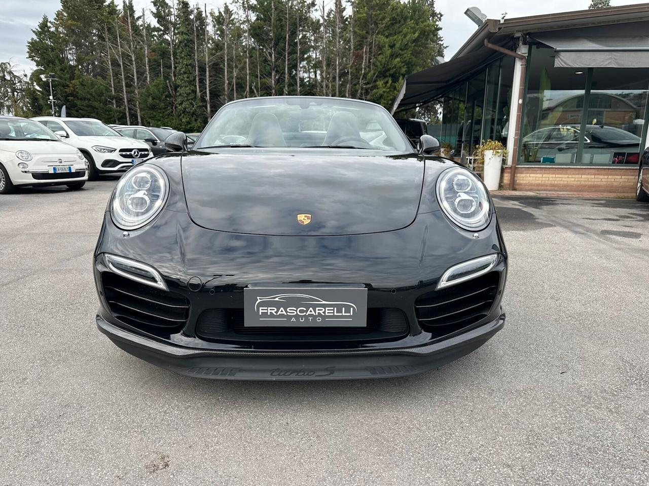 Porsche 911 3.8 Turbo S Cabriolet/fantastica/carbonio/km doc.