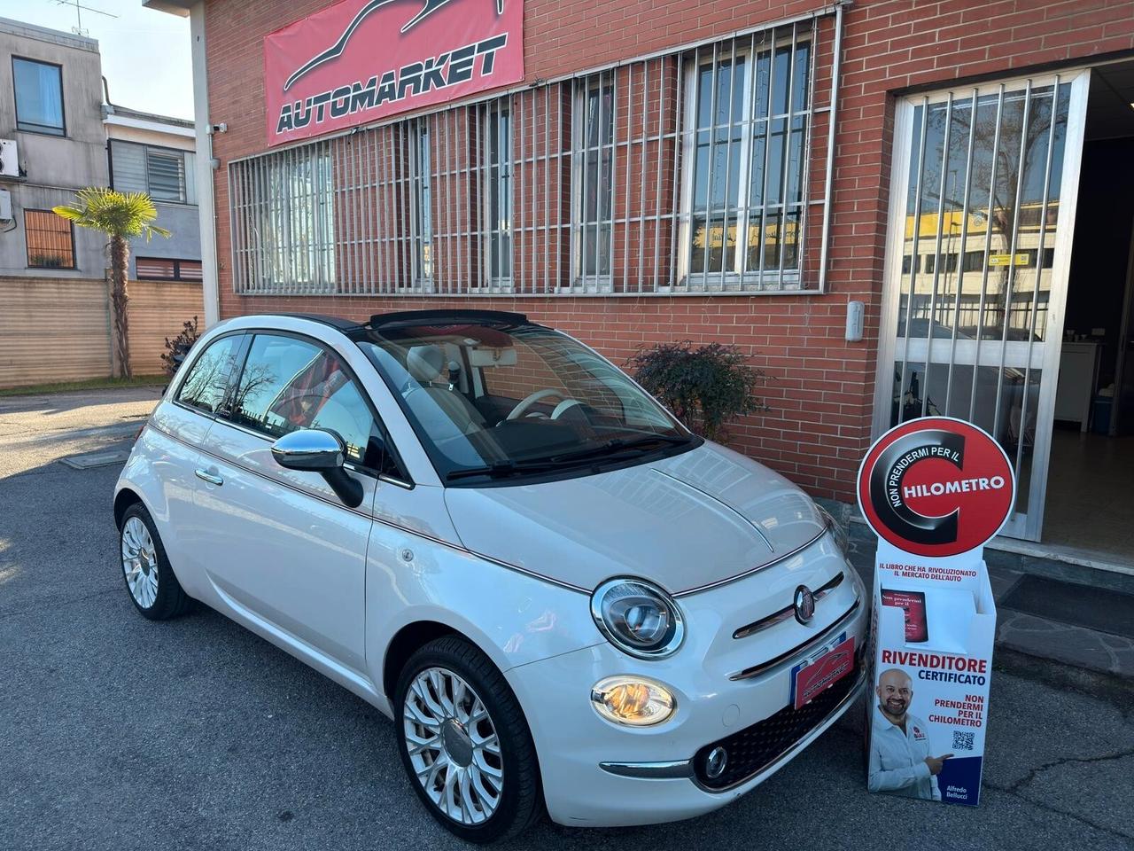 Fiat 500 C 1.2 Lounge 69CV PELLE FRAU