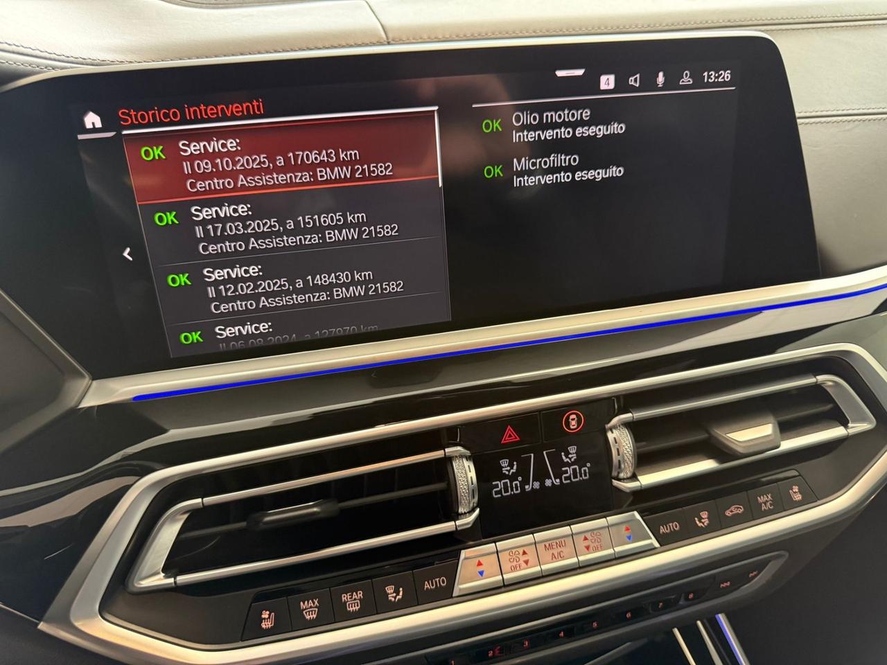 Bmw X5 M50d FULL UNIPRO PERFETTA IVA ESPOSTA DOPPIO TRENO GOMME