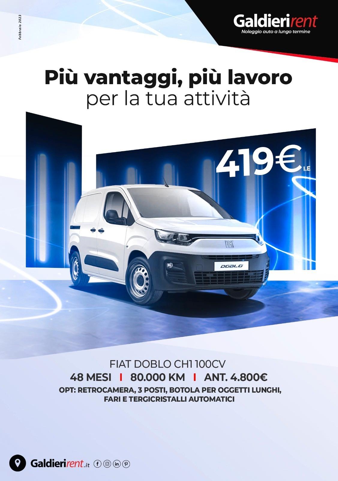 Fiat Doblo CH1 100 cv