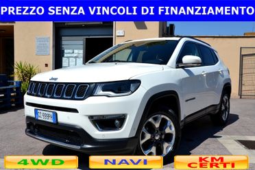 Jeep Compass 2.0 MJET 140CV 4WD LIMITED AUTOM. **UNIPRO'**