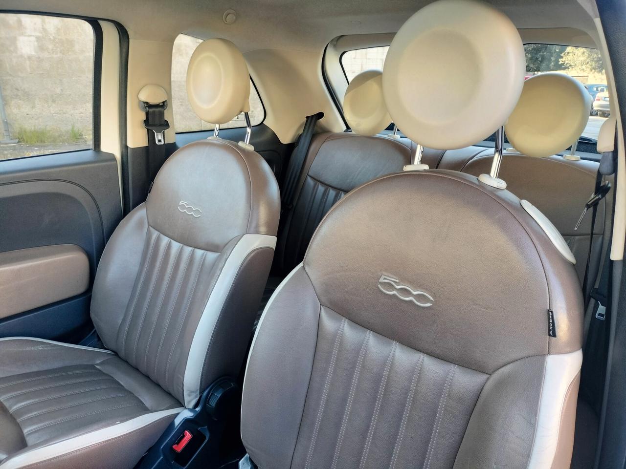 Fiat 500 1.2 collezione 98.000km pelle Frau