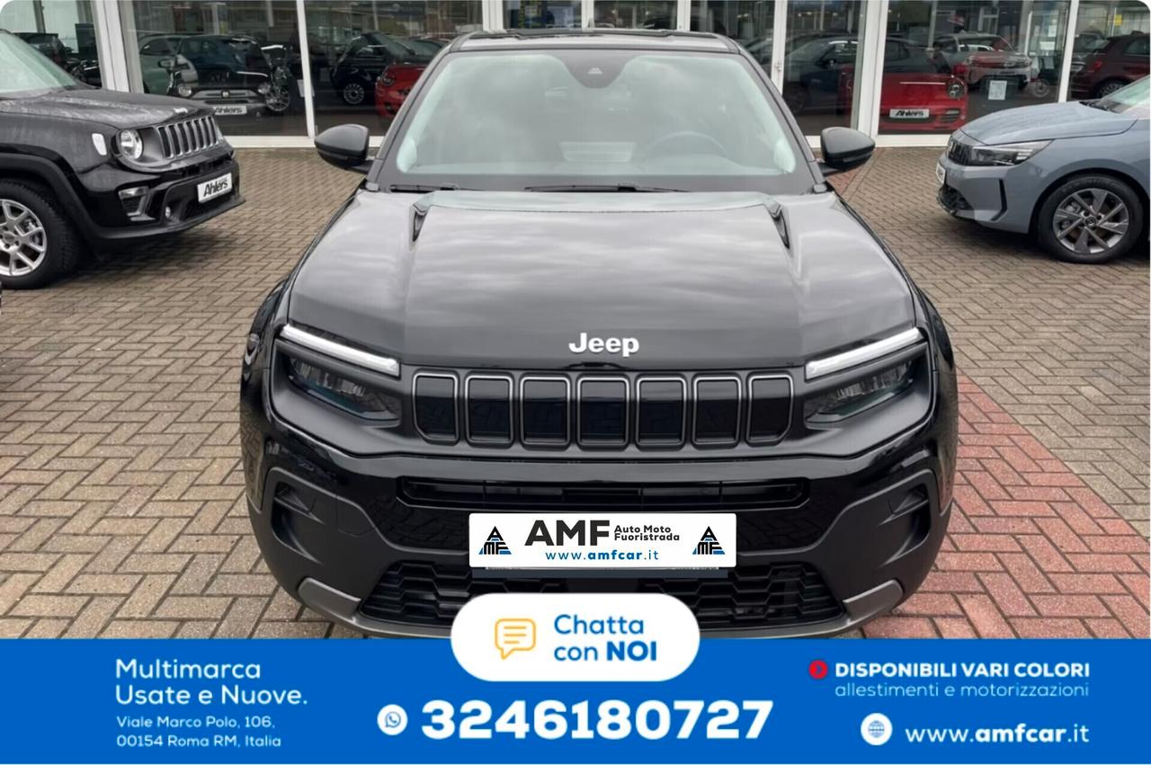 Jeep Avenger Longitude + AUTOMATICA + SEDILI RISCALDATI + CARPLAY +