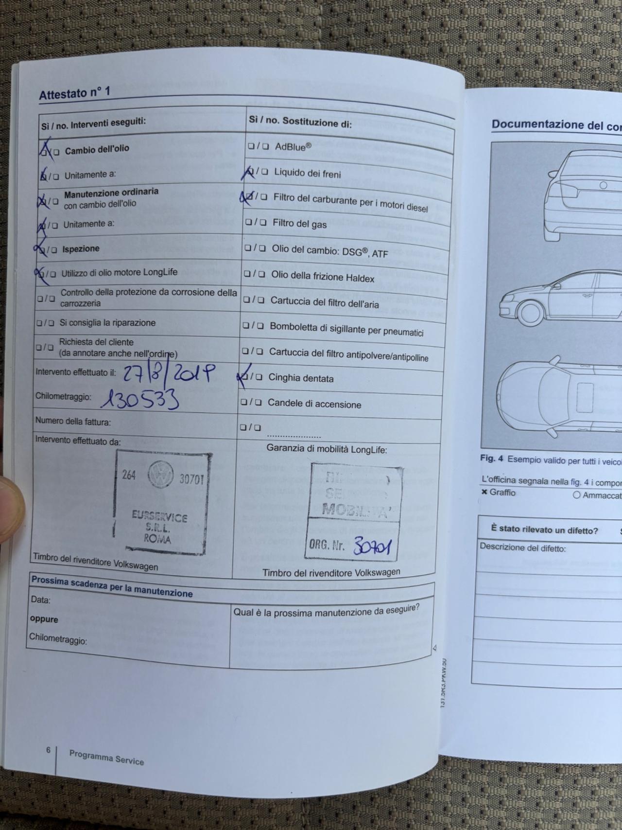 Volkswagen Touran 1.6 TDI 7 POSTI. Garanzia