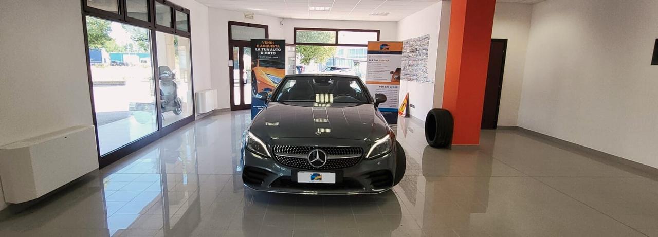 BELLISSIMA-IMPECCABILE-COME NUOVA-Mercedes-benz C 220 d Auto Cabrio Premium Plus.