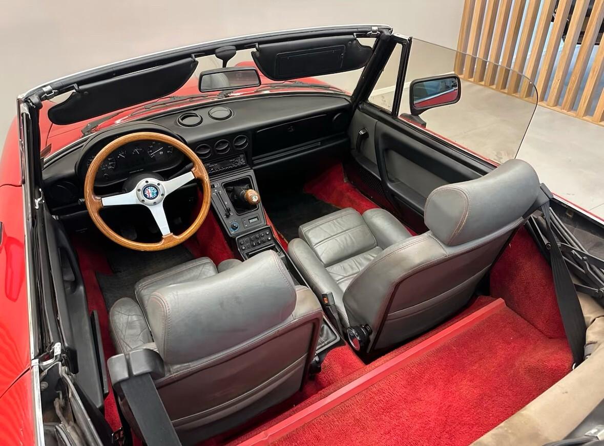 ALFA ROMEO SPIDER 2.0 125CV QUADRIFOGLIO VERDE *HARD TOP* PERMUTE