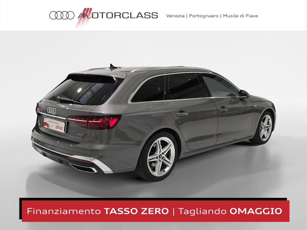 Audi A4 avant 40 2.0 tdi mhev 204cv s line edition quattro s tronic