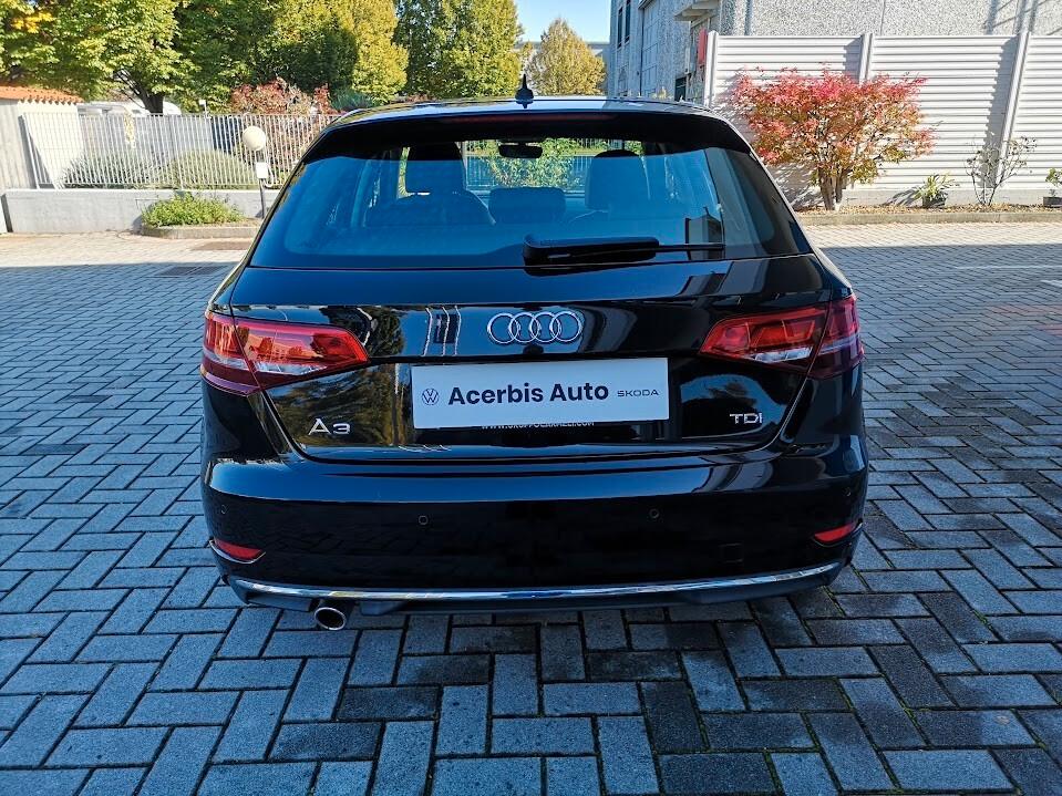 Audi A3 SPB 1.6 TDI 116 CV S tronic Pelle -Xeno -Navig