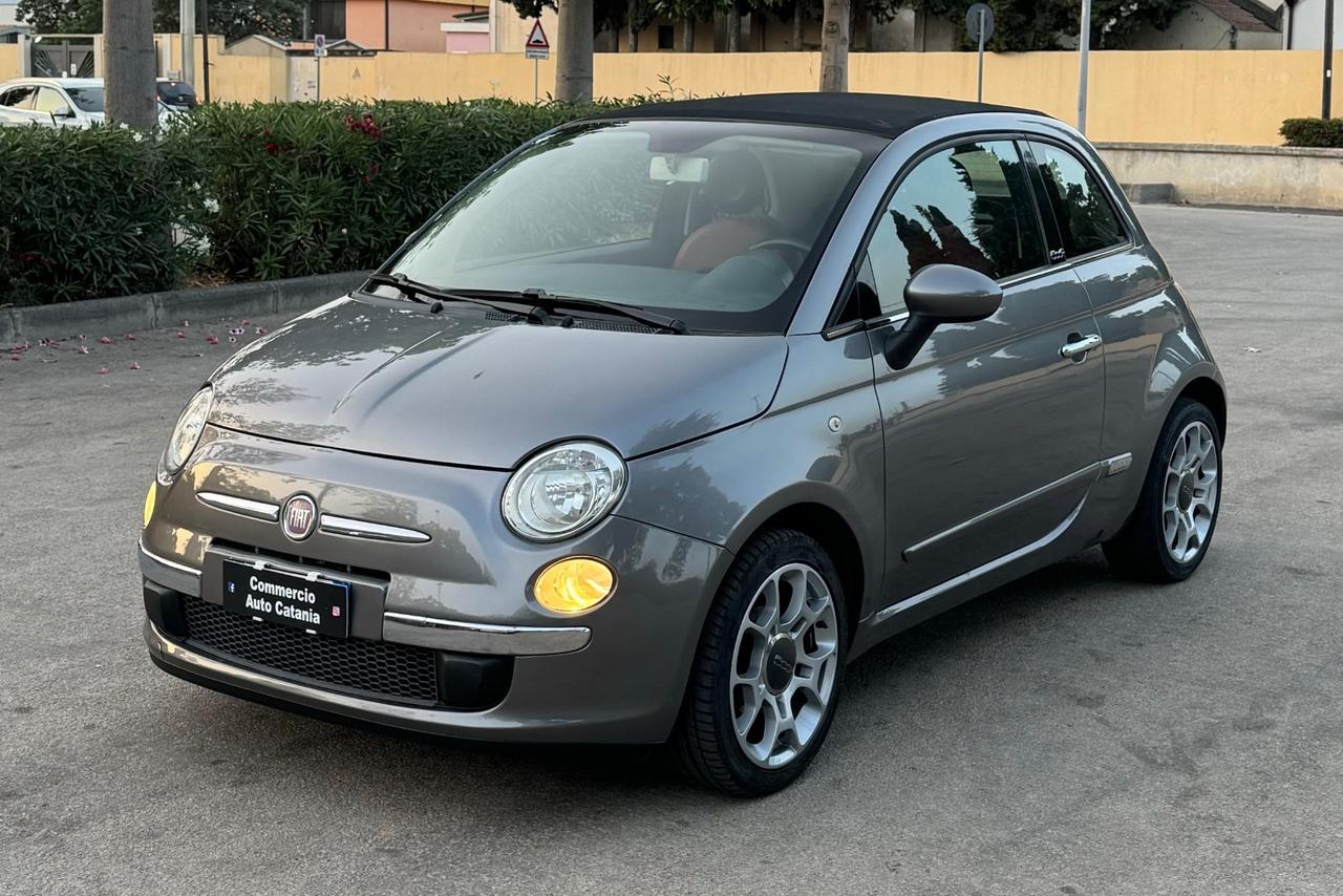 Fiat 500 CABRIO INTERNI IN PELLE/UNICOPROPRIETARIO