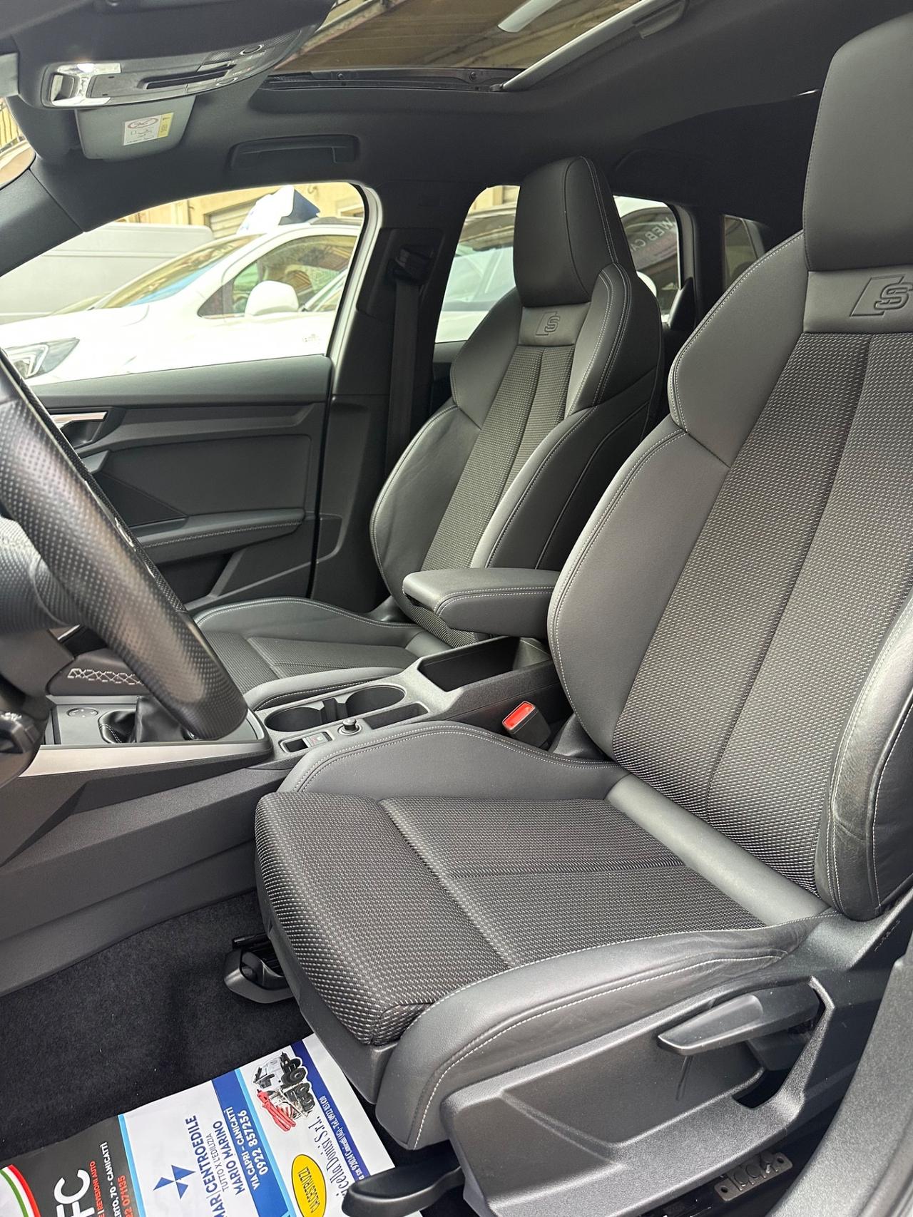 Audi A3 SPB 35 TDI S line 2/2022 KM 139535 CERT 1PROP