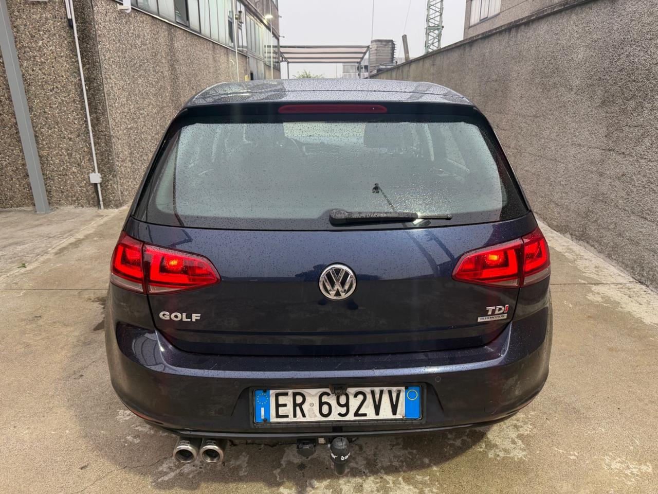 VW GOLF 7 2013 1.6TDI R-LINE GANCIO TRAINO 1500kg