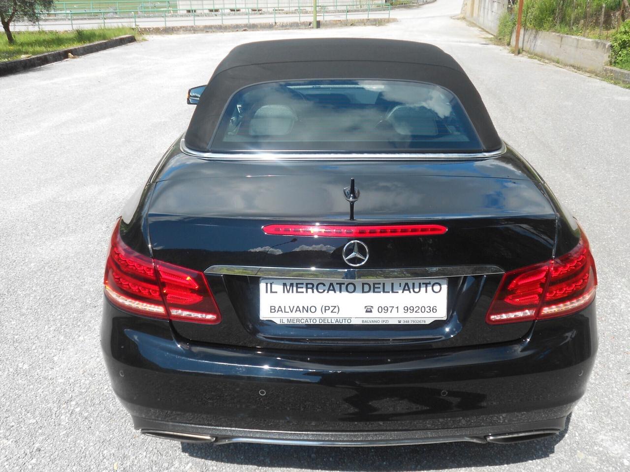 Classe"E"CABRIO,220cdi(STRAFULL-SPORT)170cv,C.A.E5B
