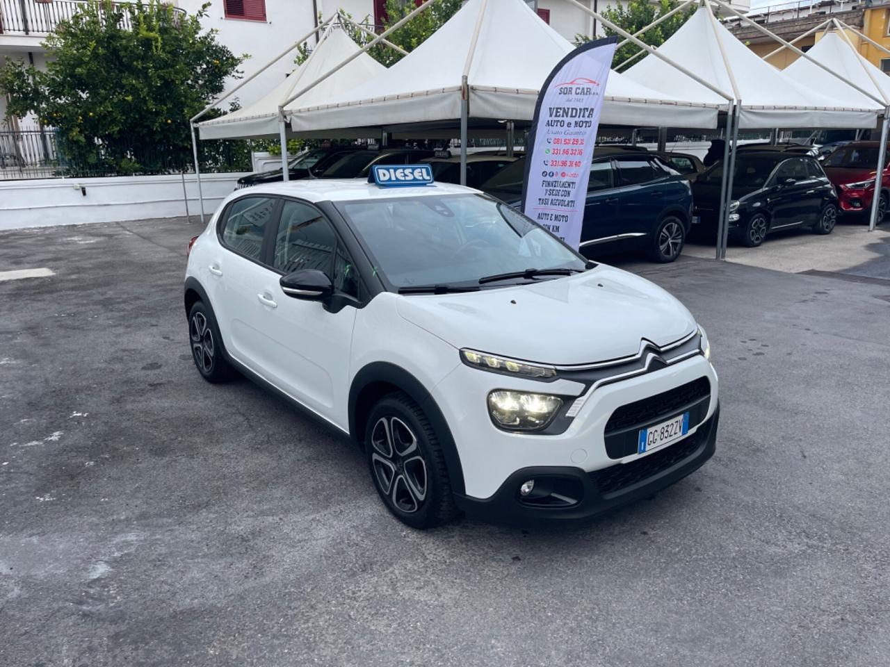 Citroen C3 BlueHDi 100 S&S Feel Pack ITALIANA KM CERTIFICATI!
