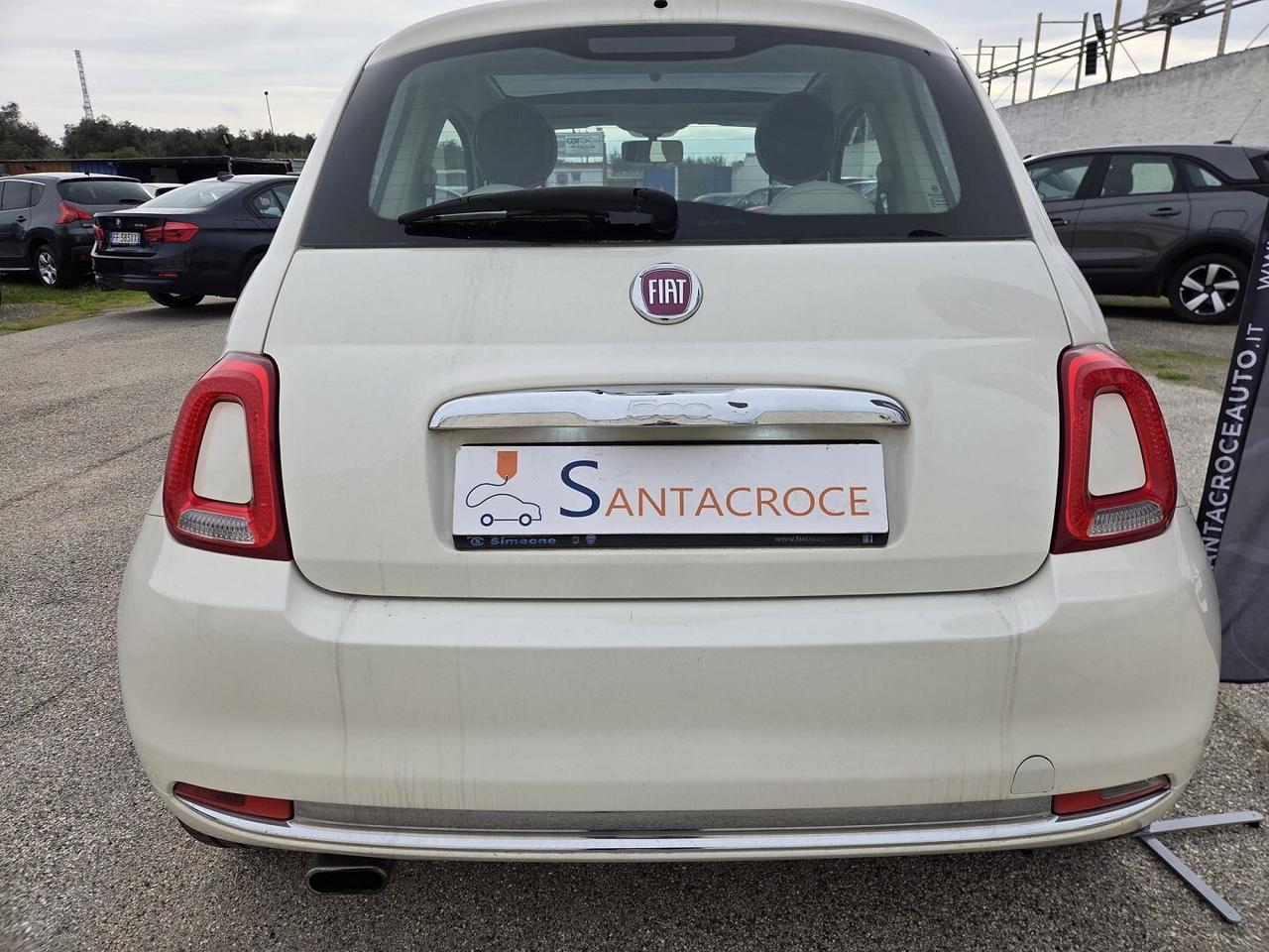 FIAT 500 1.2 69CV EASY POWER LOUNGE ANNO 2018