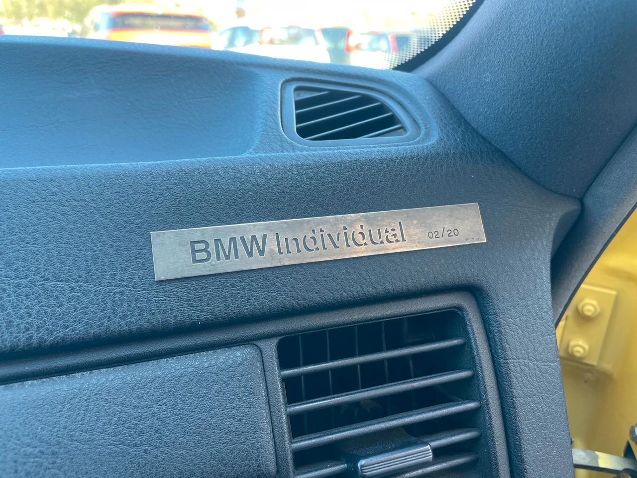 Bmw 320i E36 Coupé 150cv "INDIVIDUAL 02/20"